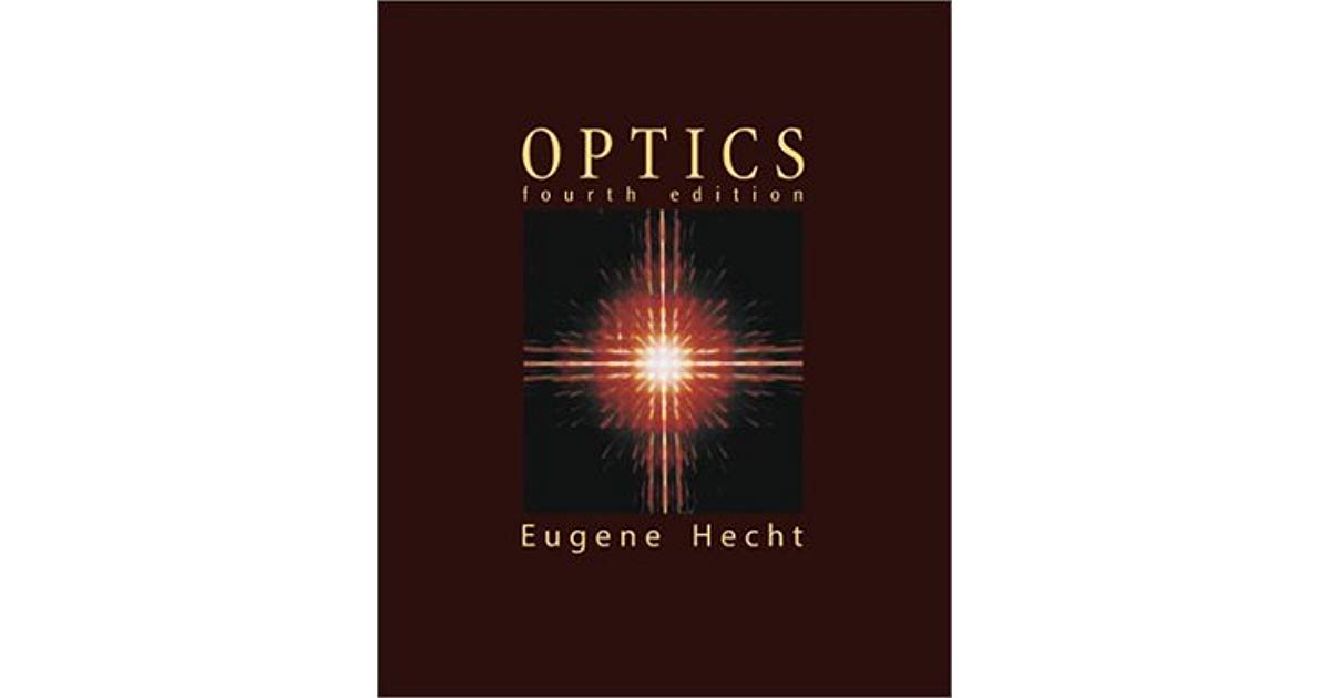 Optics Hecht 4th Edition Pdf